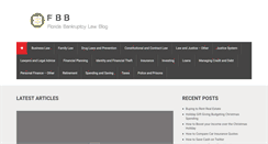 Desktop Screenshot of floridabankruptcyblog.com