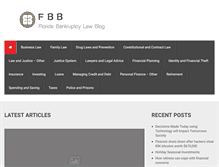 Tablet Screenshot of floridabankruptcyblog.com